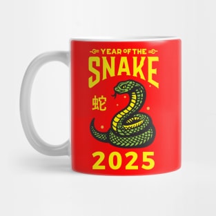 Year Of The Snake 2025 Mug